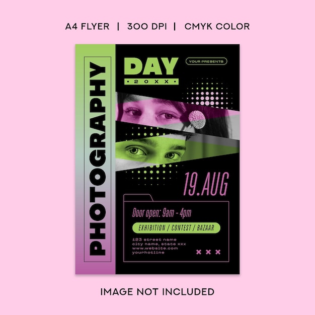 World Photography Day Flyer