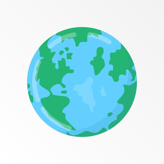 World planet earth isolated icon vector illustration design