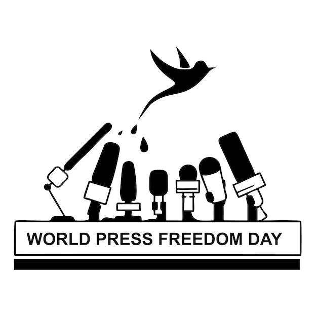 World Press Freedom Day Icon Logo