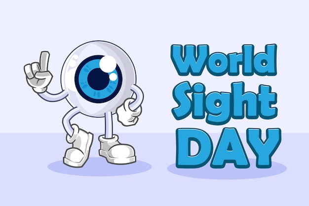 World sight day mascot