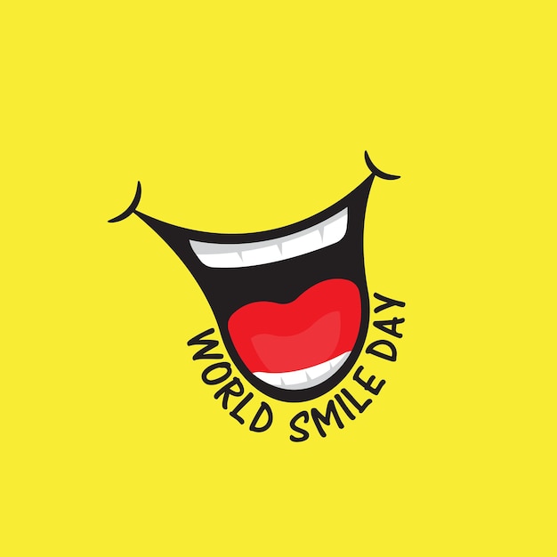 World smile day illustration digital art