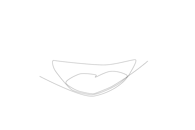 World Smile Day one-line art