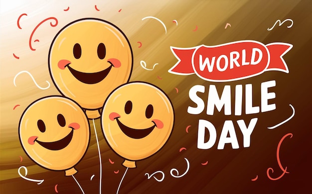 world smile day poster