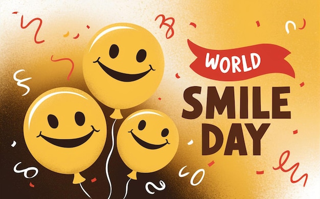 world smile day poster