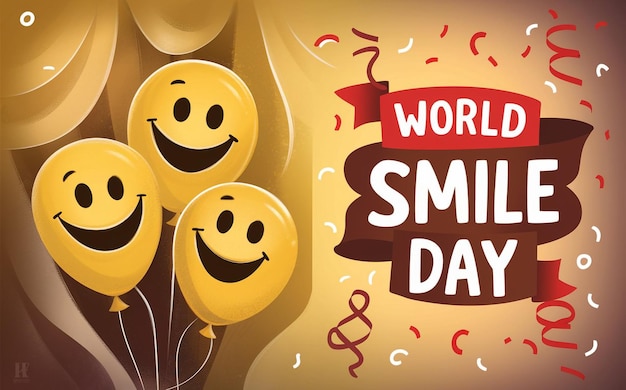 world smile day poster