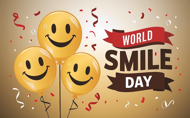 world smile day poster