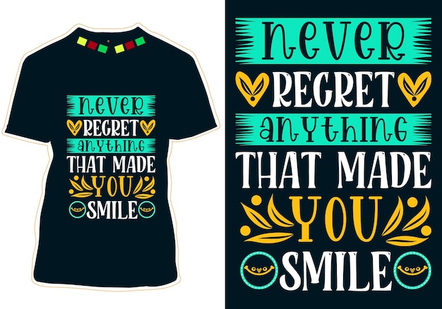 World Smile Day T-shirt Design Vector