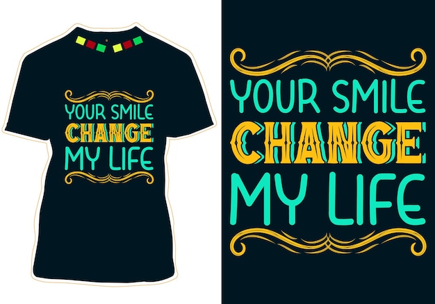 World Smile Day T-shirt Design Vector