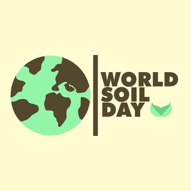 world Soil Day design banner concept. eco design world soil day