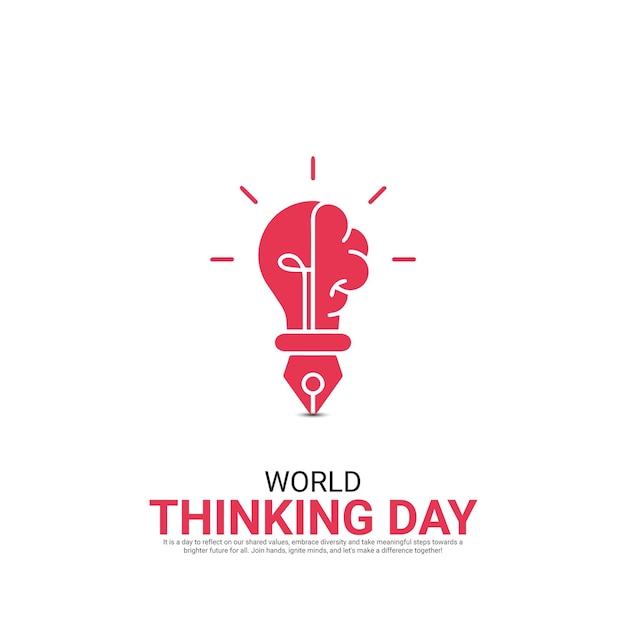 World Thinking Day World Thinking Day creative ads design