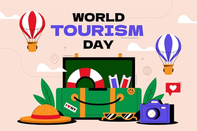 World tourism day background