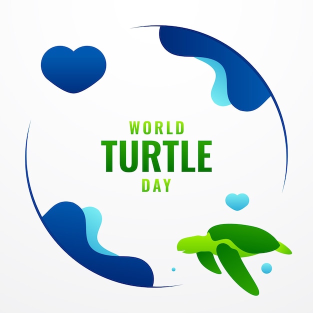 World Turtle Day Design Background For International Moment