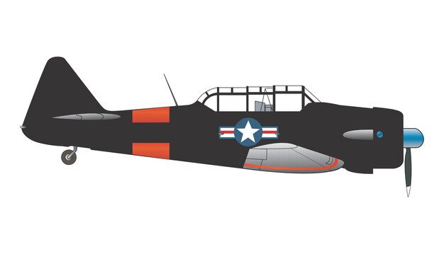 World War II isolated vector illustration