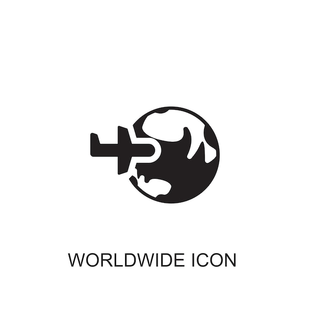 Worldwide vector icon icon