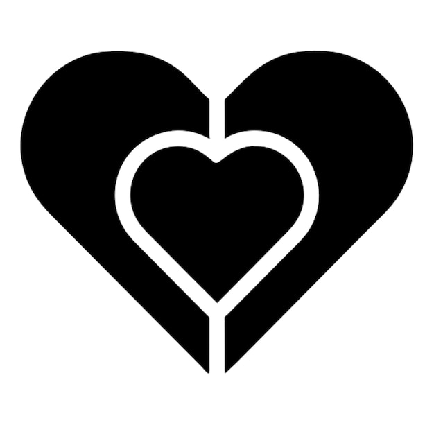 a wrapped heart pictogram