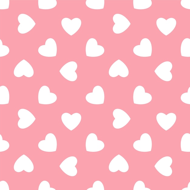 Wrapping paper for Valentine Day Vector illustration