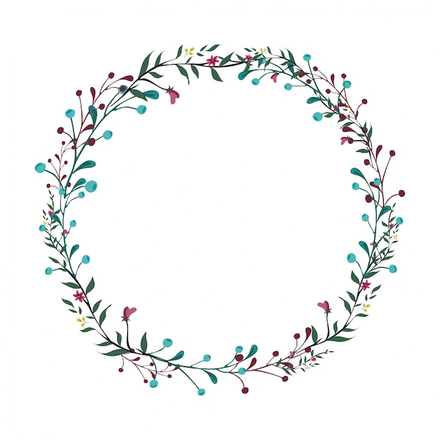 Wreath Frame Floral