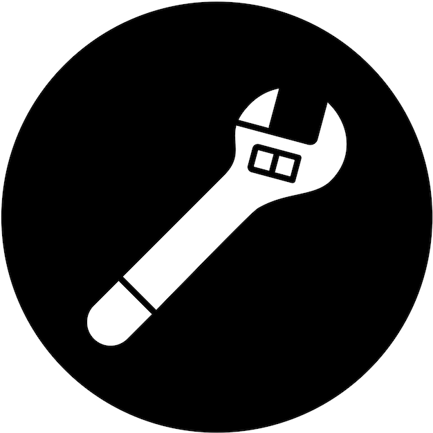 Wrench Icon Style