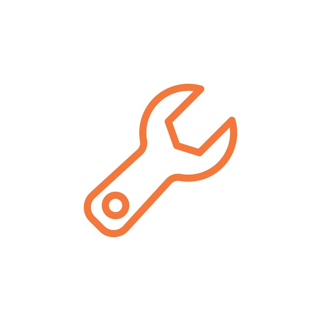 wrench icon vector design templates