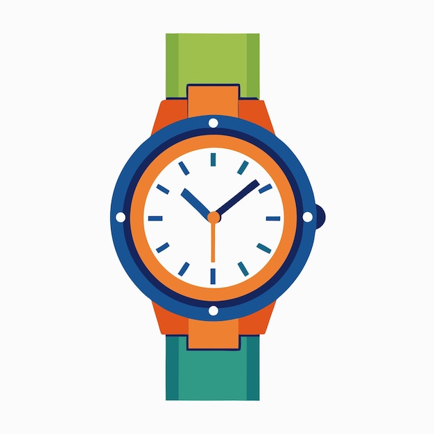 wristwatch icon vector