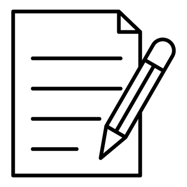 Writing Icon Style