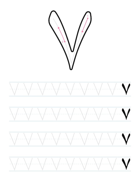 Writing number 7 in arabic worksheet for kids