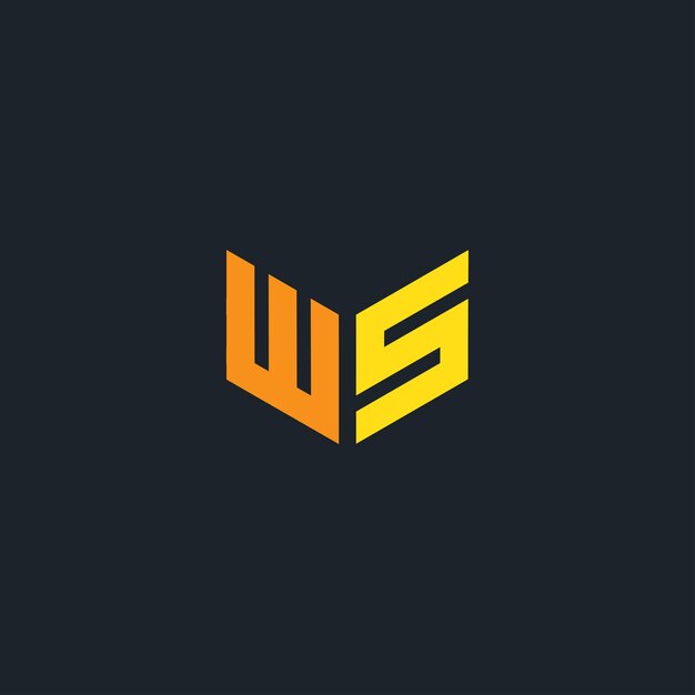 WS logo vector