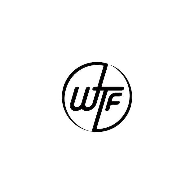 wtf logo design