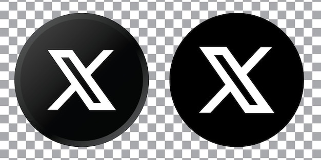 X icon X logo X png vector