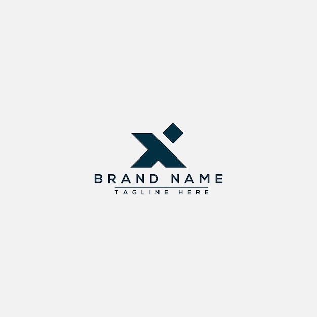 X Logo Design Template Vector Graphic Branding Element.