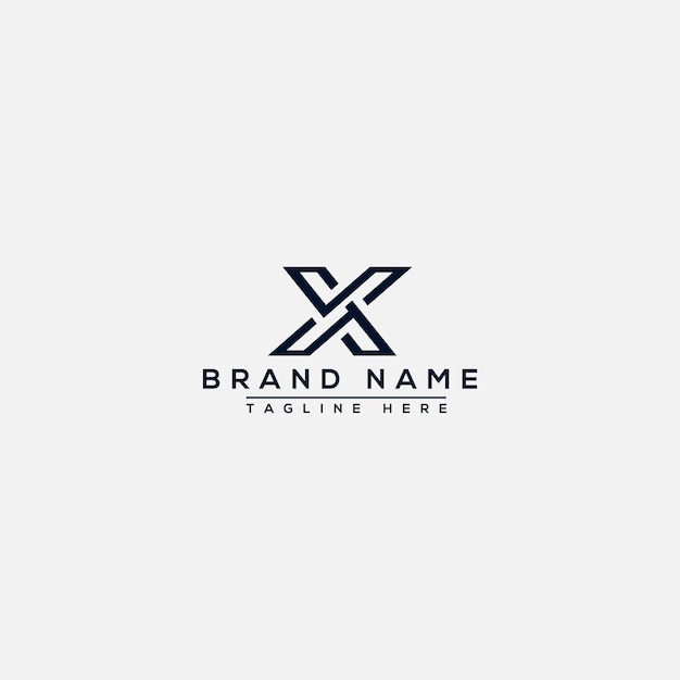 X Logo Design Template Vector Graphic Branding Element