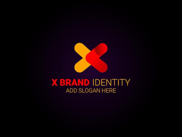 X Modern Alphabet logo type