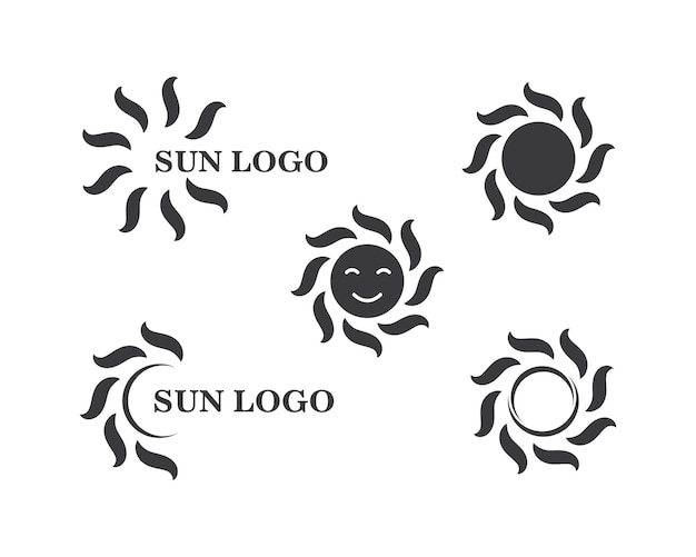 XAxAsun ilustration logo vector icon template