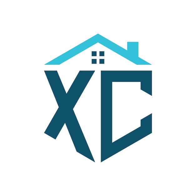 XC House Logo Design Template Letter XC Logo for Real Estate Construction or any House Related Business