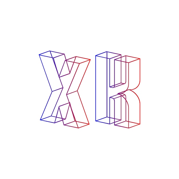 xk letter business logo