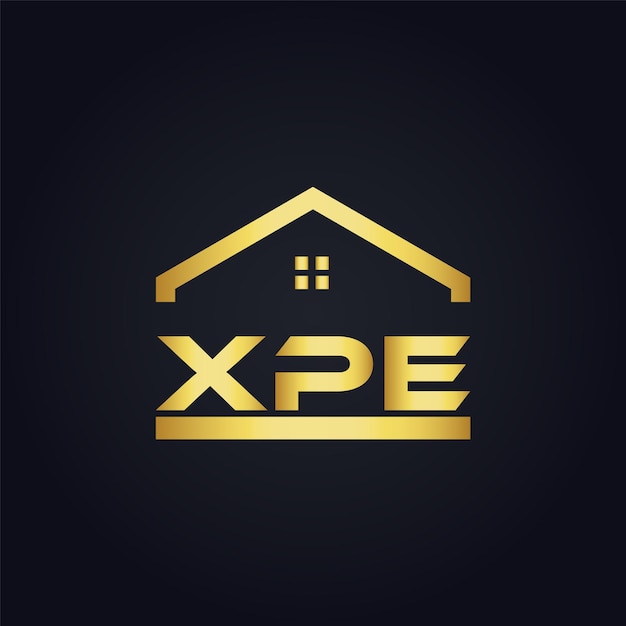 XPE logo X P E design White XPE letter XPE X P E letter logo design X P E letter logo design in