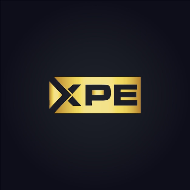 XPE logo X P E design White XPE letter XPE X P E letter logo design X P E letter logo design in