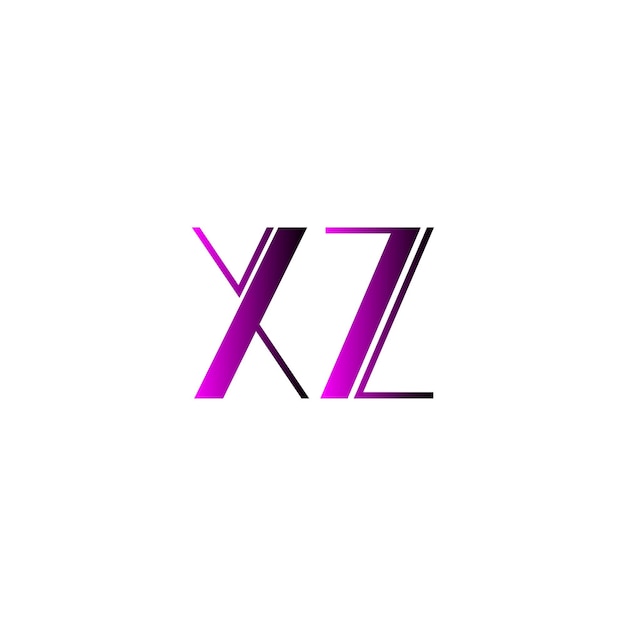 xz letter logo