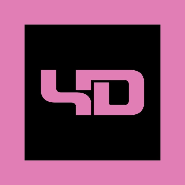 Yd Jd logo the letter j and y perfectly combined into a new modern and original Logo