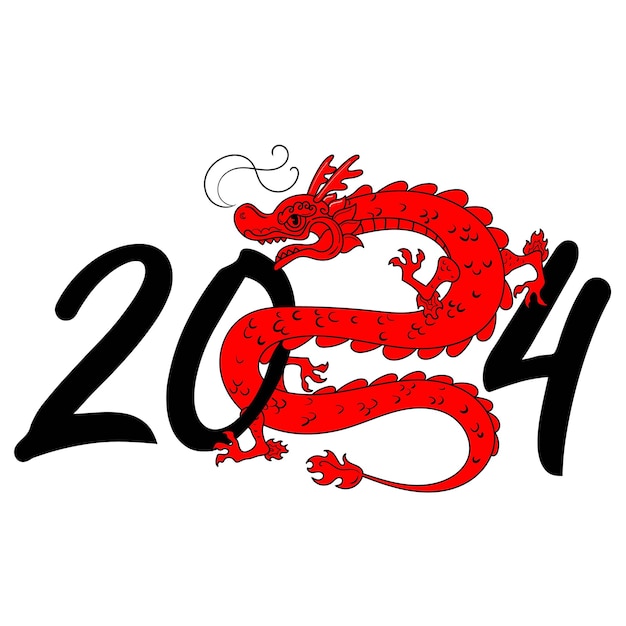 Year of the dragon 2024 happy chinesse new year