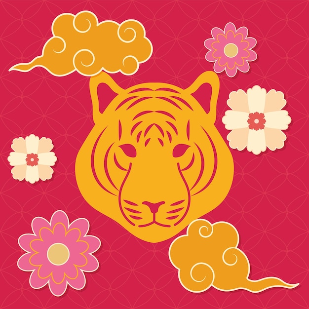 Year of tiger  design