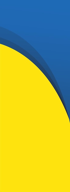 Vector yellow abstract background design in vector and illustration with spacing for text. yellow and blue