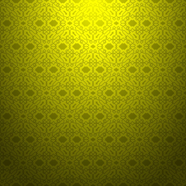 Yellow abstract striped textured geometric pattern Vector illustration