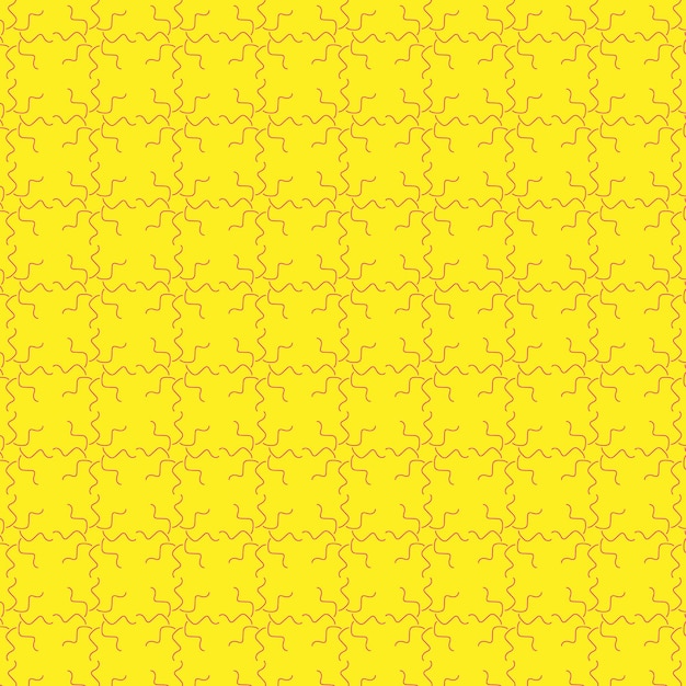 A yellow background with a pattern design