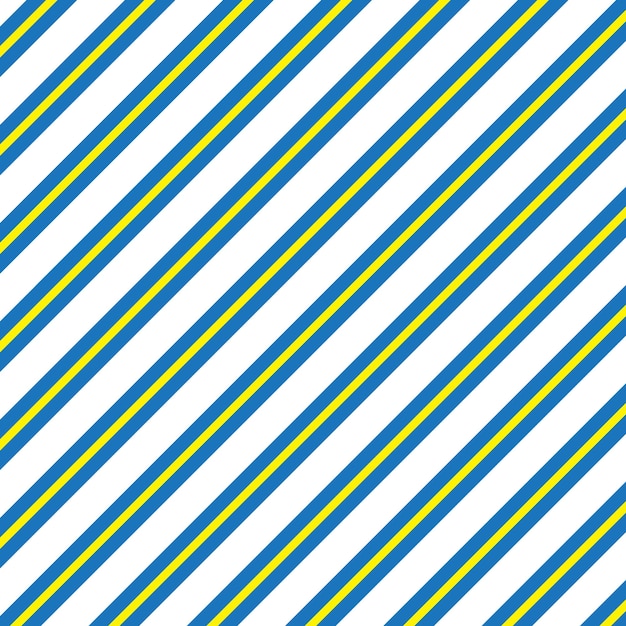 a yellow and blue striped background with a pattern of yellow and blue stripes