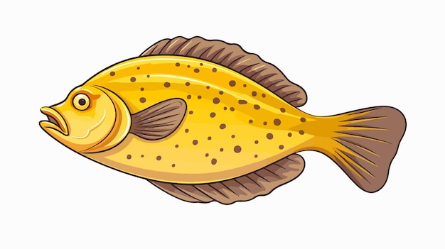 a yellow fish with a yellow beak is on a white background