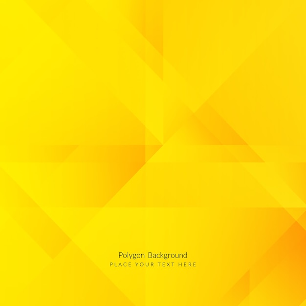 Yellow geometric background