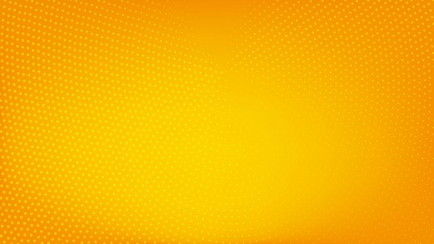 Yellow gradient background with dots