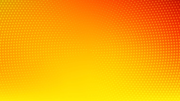 Yellow gradient background with dots