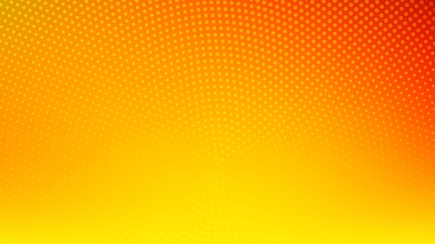 Yellow gradient background with dots